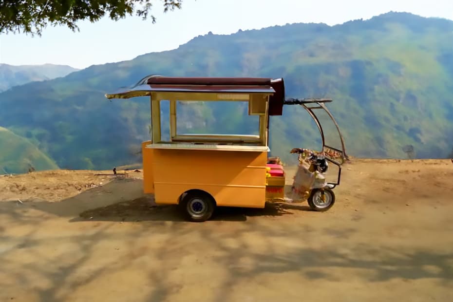 Kuku Automotives Kuku Automotives Ice Cream Cart